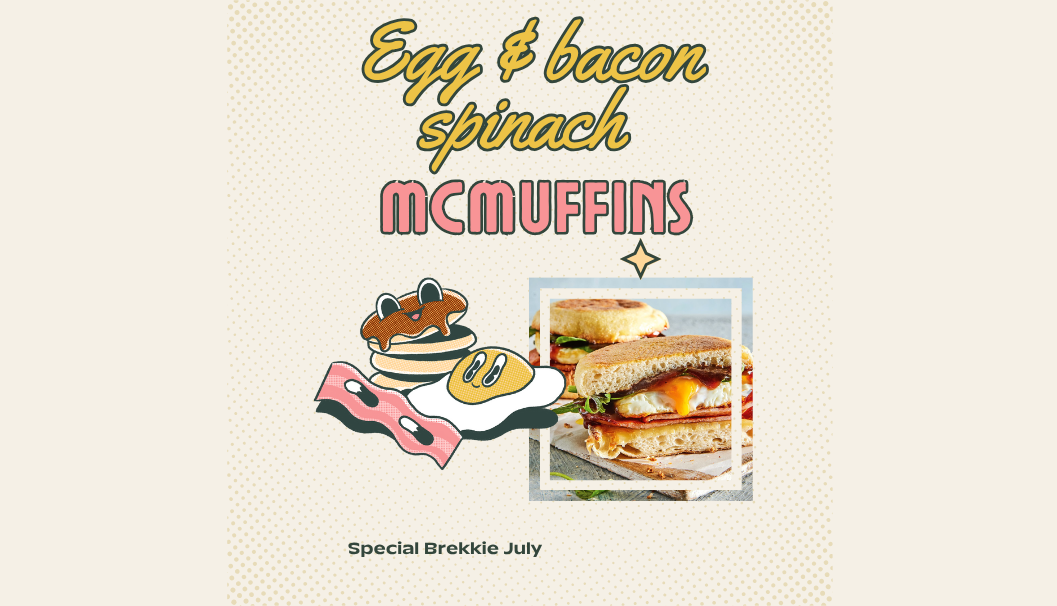Special Brekkie- Egg Mcmuffins