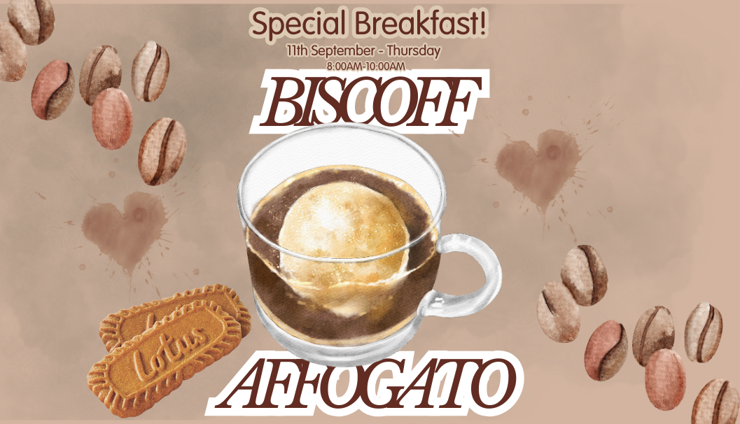 Special Breakfast: Biscoff Affogato