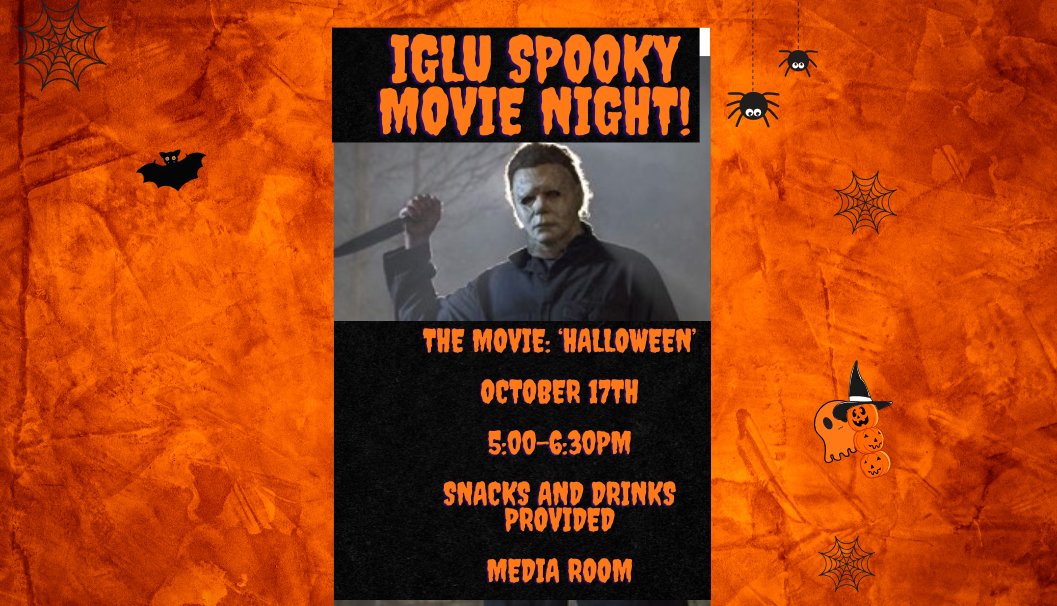 Iglu Spooky Movie Night!