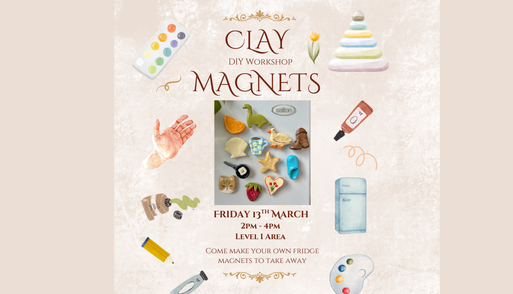 Clay Magnet Making Workshop