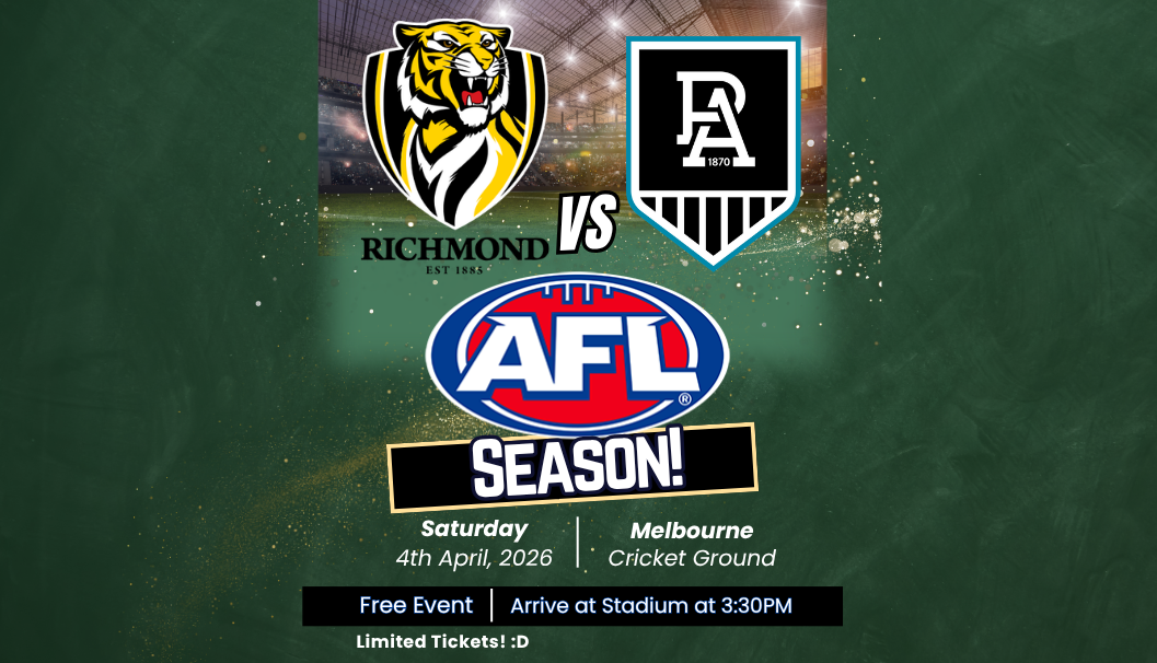 AFL Game: Richmond VS Port Adelaide