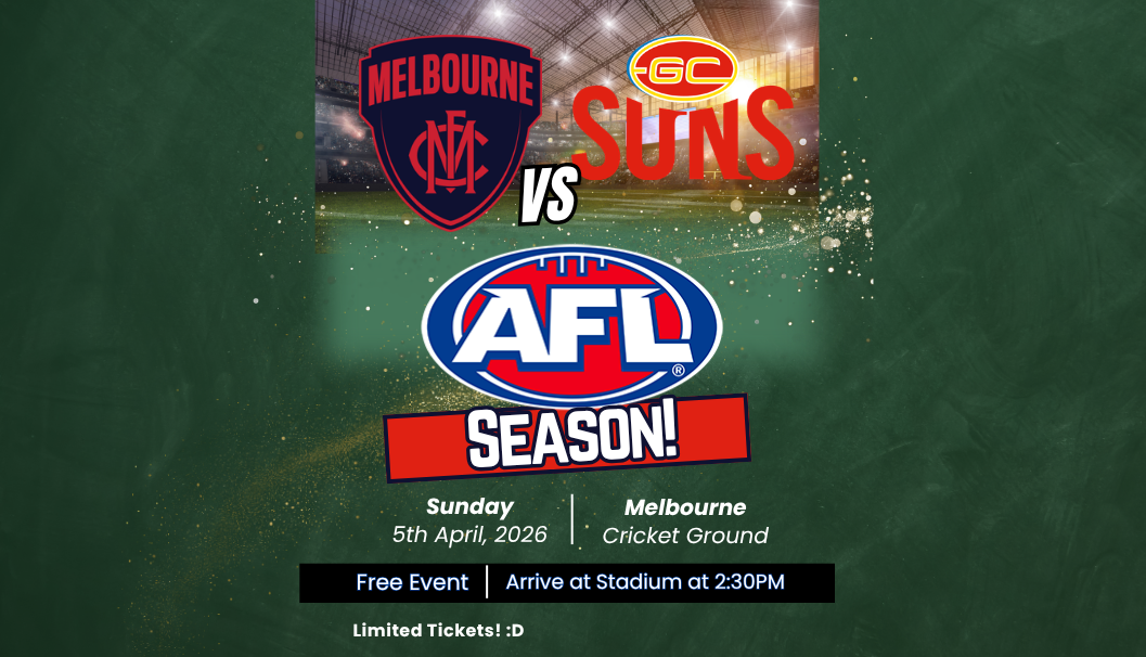 AFL Game: Melbourne vs Gold Coast Suns