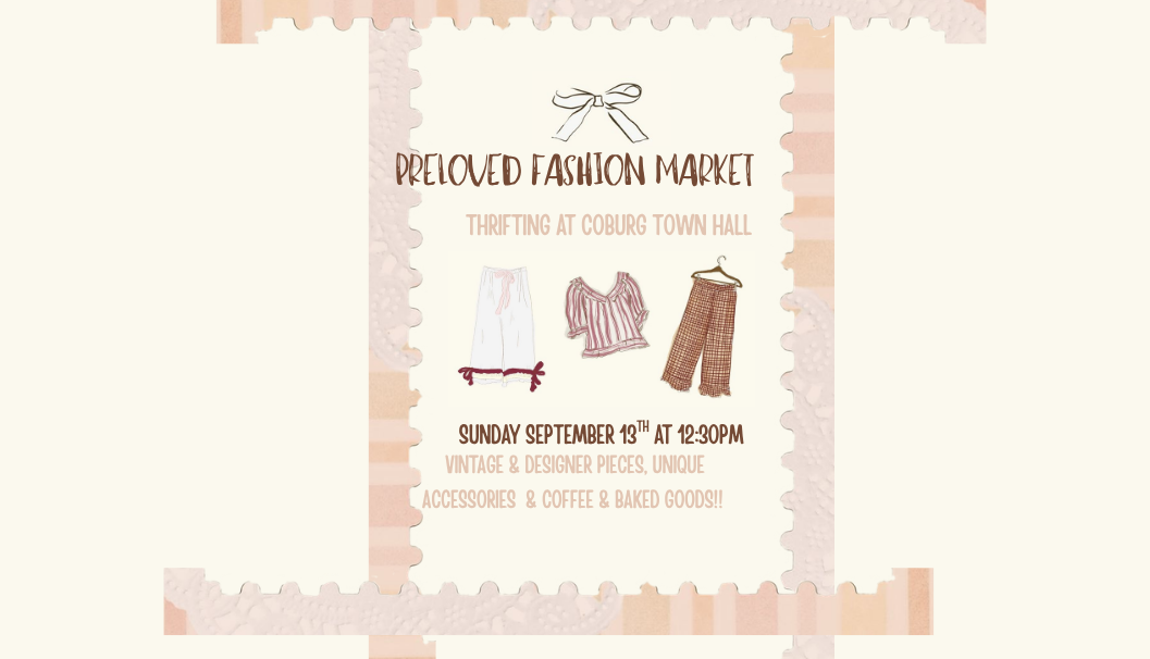Preloved Fashion Market in Coburg!