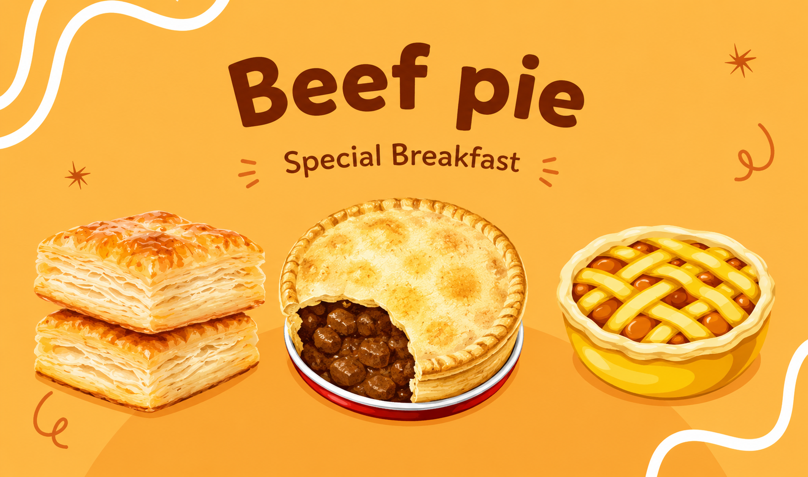 Special Breakfast: Beef Pie