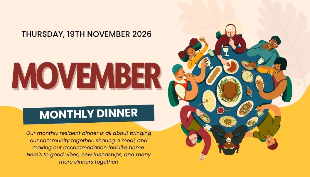 Movember: Monthly Dinner