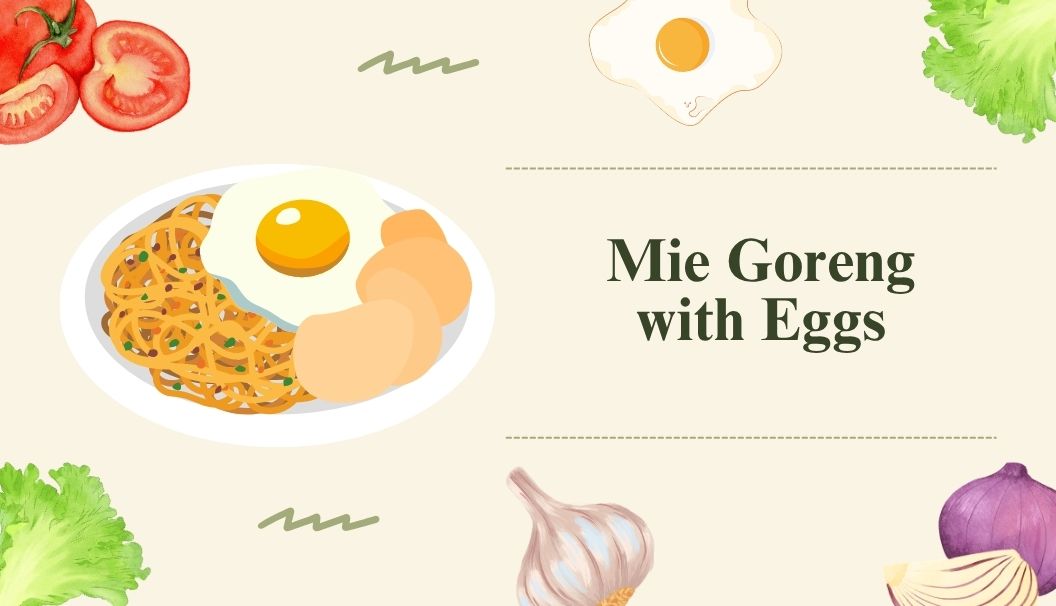 Special Breakfast: Indomie with eggs